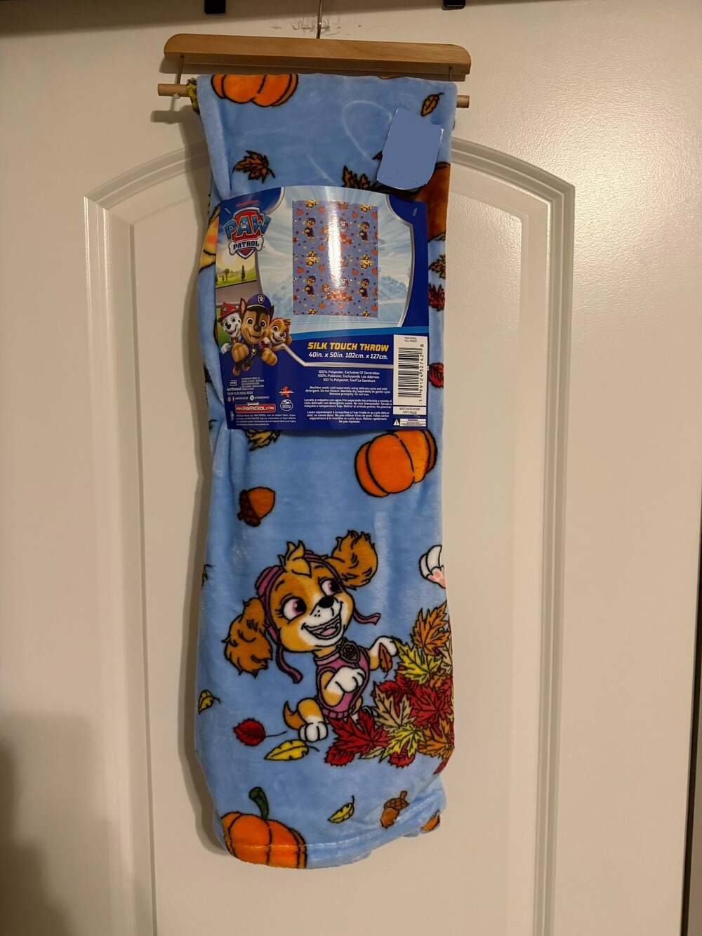 Paw Patrol Fall Frenzy Silk Touch Throw Blanket 40in x 50in